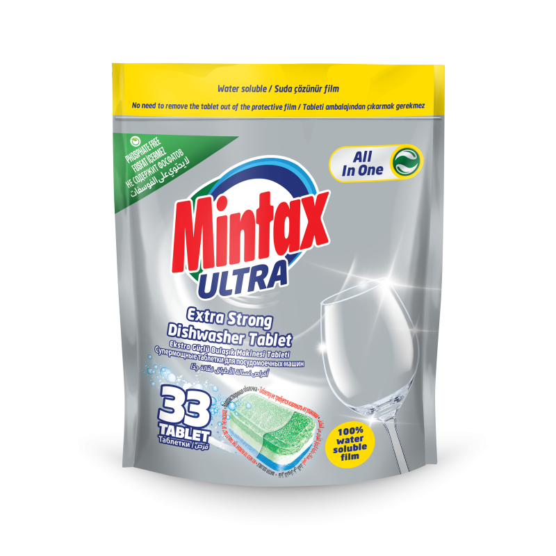 MINTAX ULTRA DISHWASHER TABLET 33TBL 5/627GR