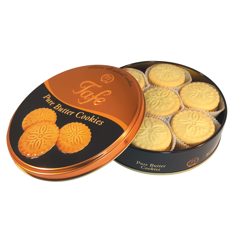 TAFE PURE BUTTER COOKIES TIN 12/320GR