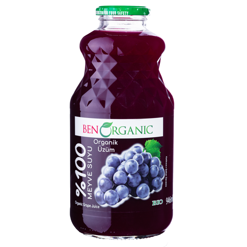 BenOrganic- RED GRAPE JUICE 6/946ML