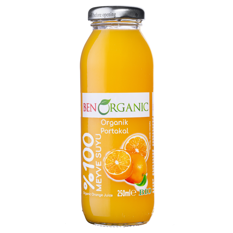 BenOrganic- ORANGE JUICE 12/250ML